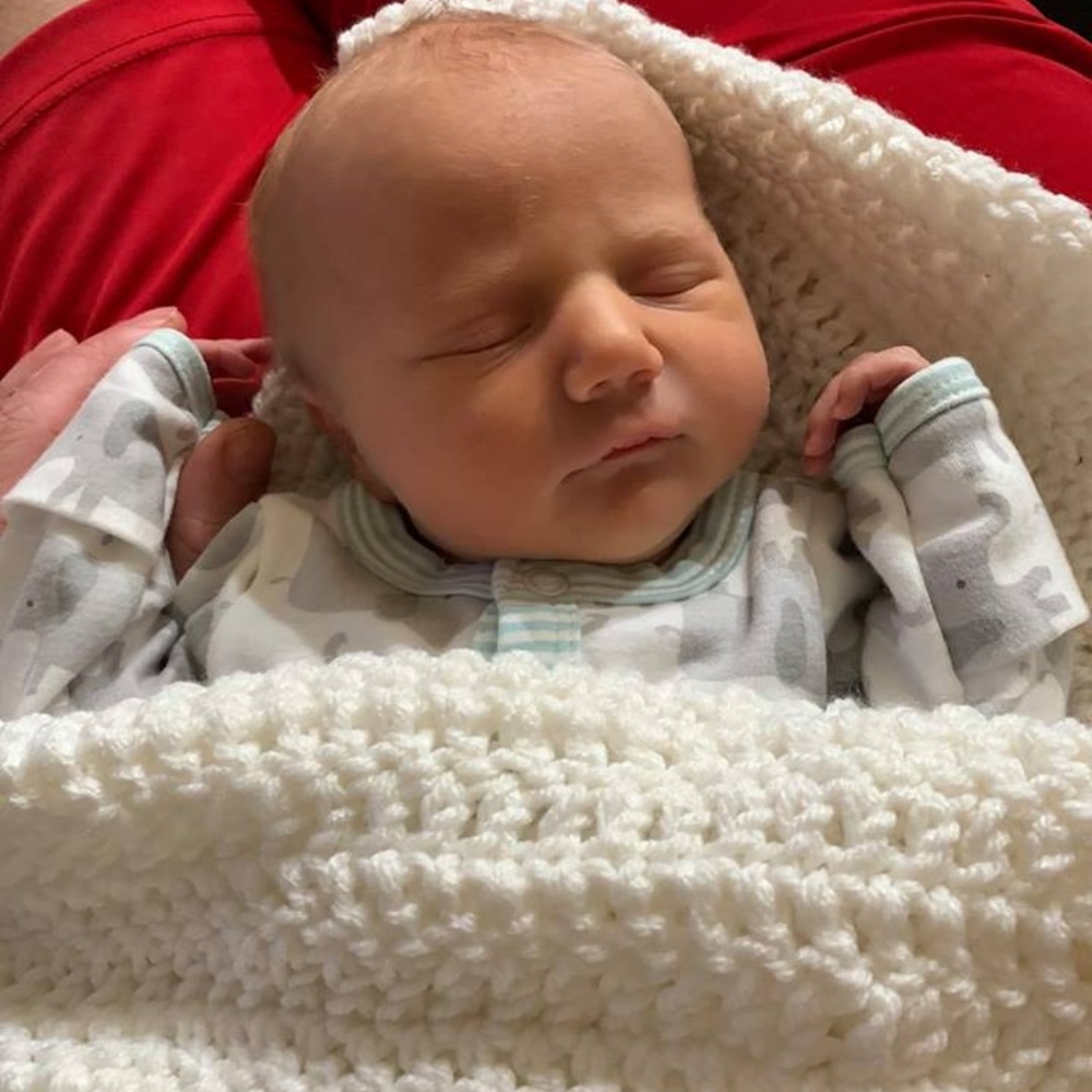 MY GRANDSON HAS ARRIVED